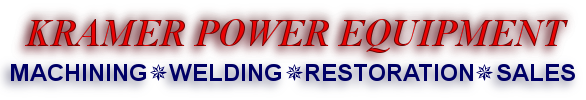 Kramer Power Equipment Co. Industial Welding and Machining